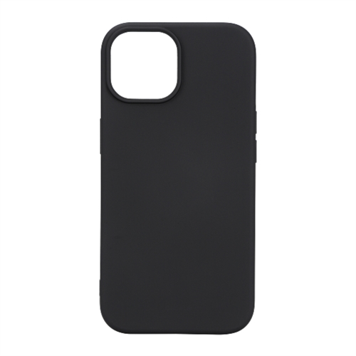 iPhone 13/14/15 genbrugs silikone mag bagcover, sort
